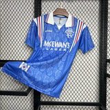 Rangers 1996/97 Retro Blue Home Jersey