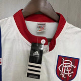 Rangers 1996/97 Retro Red/White Away Jersey