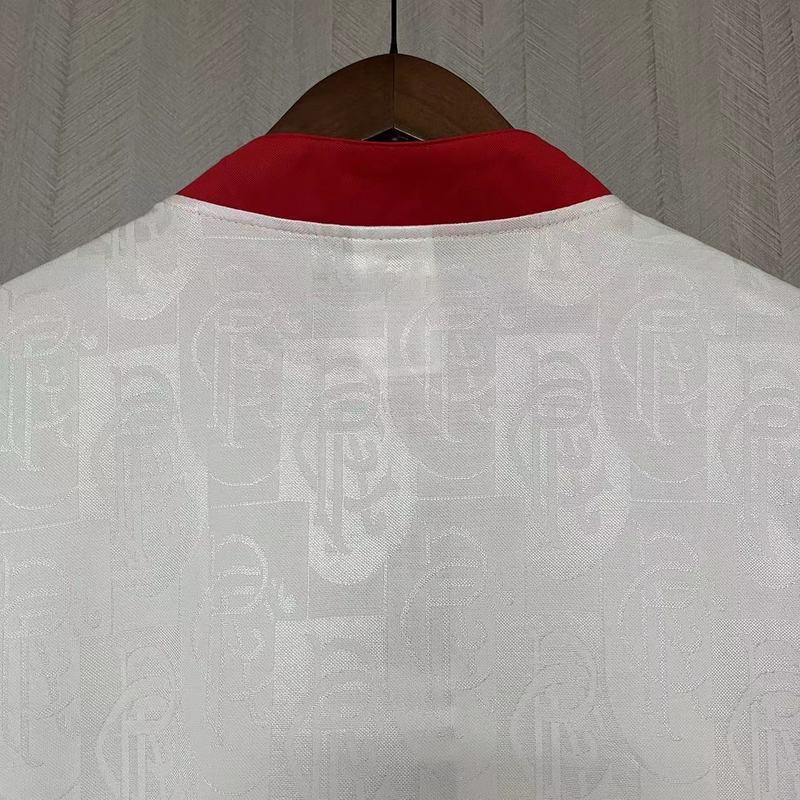 Rangers 1996/97 Retro Red/White Away Jersey
