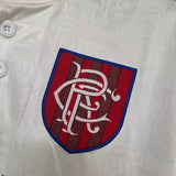 Rangers 1996/97 Retro Red/White Away Jersey