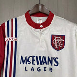 Rangers 1996/97 Retro Red/White Away Jersey