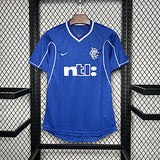 Rangers 1999/01 Retro Blue Home Jersey