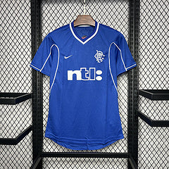 Rangers 1999/01 Retro Blue Home Jersey