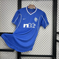 Rangers 1999/01 Retro Blue Home Jersey