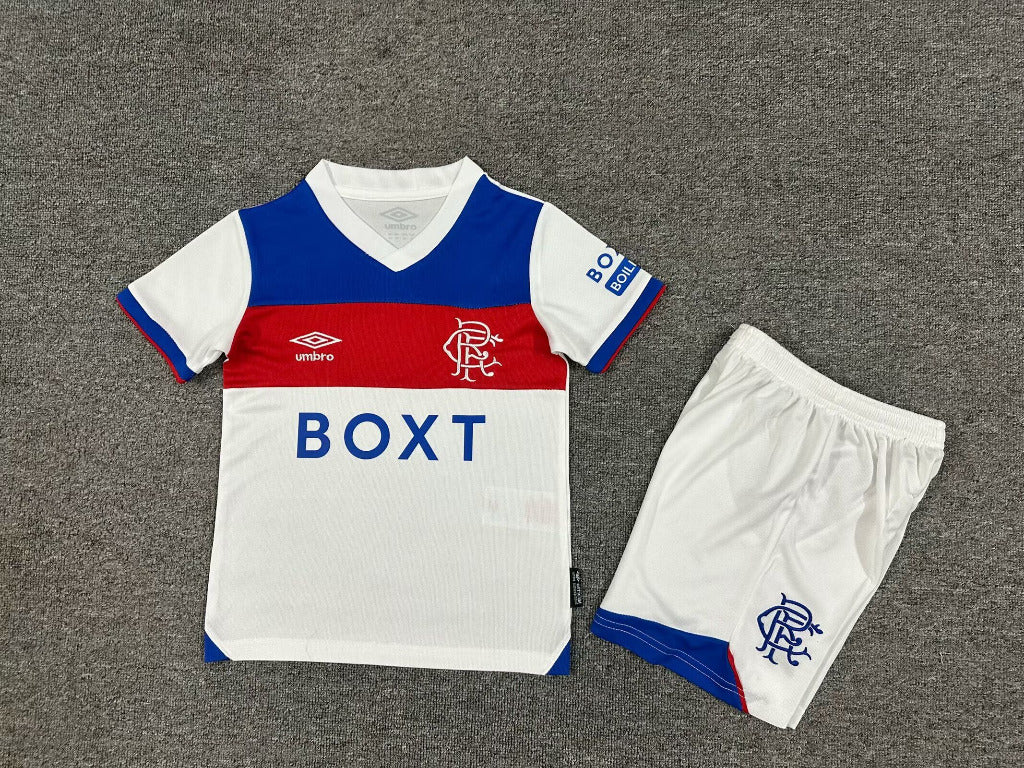 Rangers 25/26 Away Kids Jersey Set