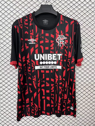 Rangers 26/27 Black/Red Third Jersey