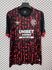 Rangers 26/27 Black/Red Third Jersey