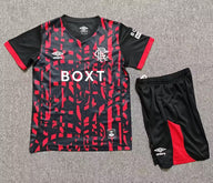 Rangers 26/27 Black/Red Third Kids Jersey Set
