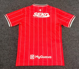 Rangers 26/27 Red/White Pinstripes Away Jersey