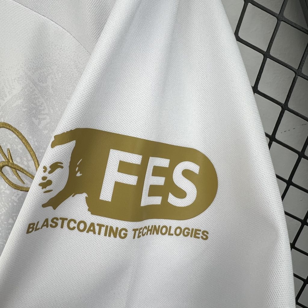 Ravenna 26/27 Ronaldinho Collaboration White/Gold Jersey