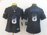 Ravens 2021/22 Jackson #8 Black/Gray/Purple Women NFL Jersey