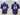 Ravens 25/26 Andrews #89 Purple NFL Game Jersey