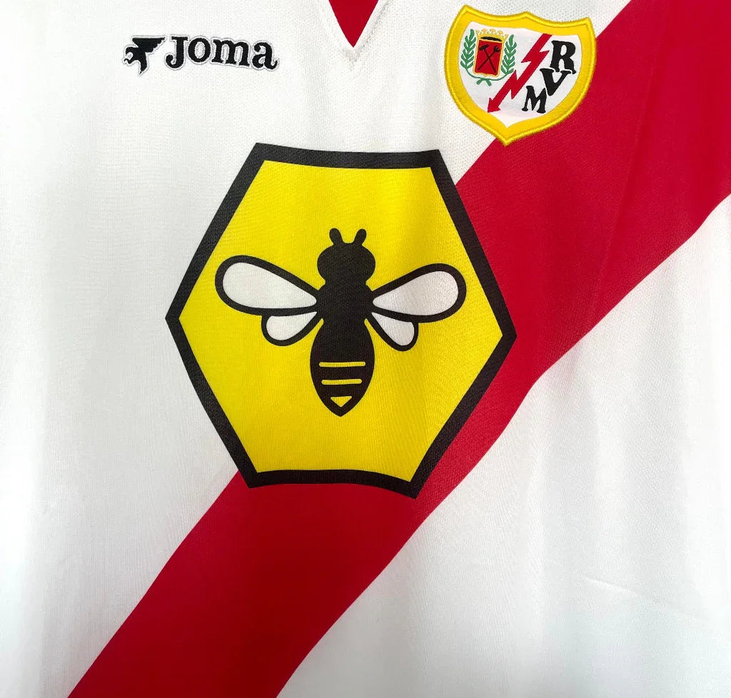 Rayo Vallecano 2001/02 Vintage Retro Home Jersey - Concept Kits