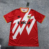Rayo Vallecano 25/26 Red/White Away Jersey