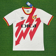 Rayo Vallecano 25/26 White/Red Home Jersey