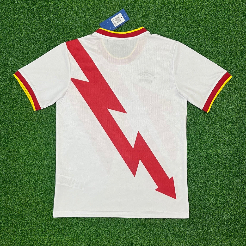 Rayo Vallecano 25/26 White/Red Home Jersey