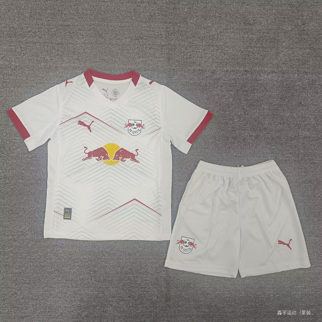 RB Leipzig 25/26 Home Kids Jersey Set