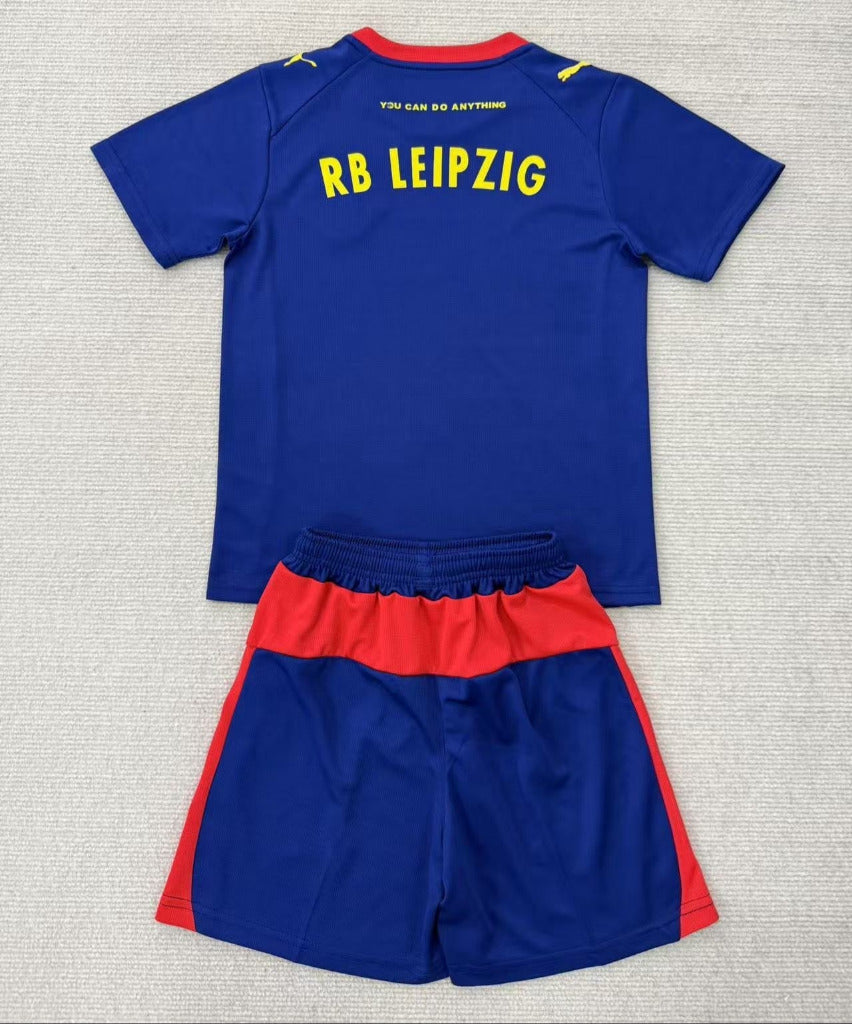 RB Leipzig 25/26 Navy Away Kids Jersey Set