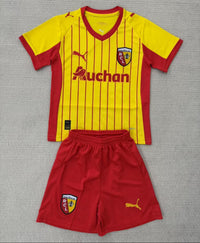 RC Lens 25/26 Yellow/Red Home Kids Jersey Set - Concept Kits