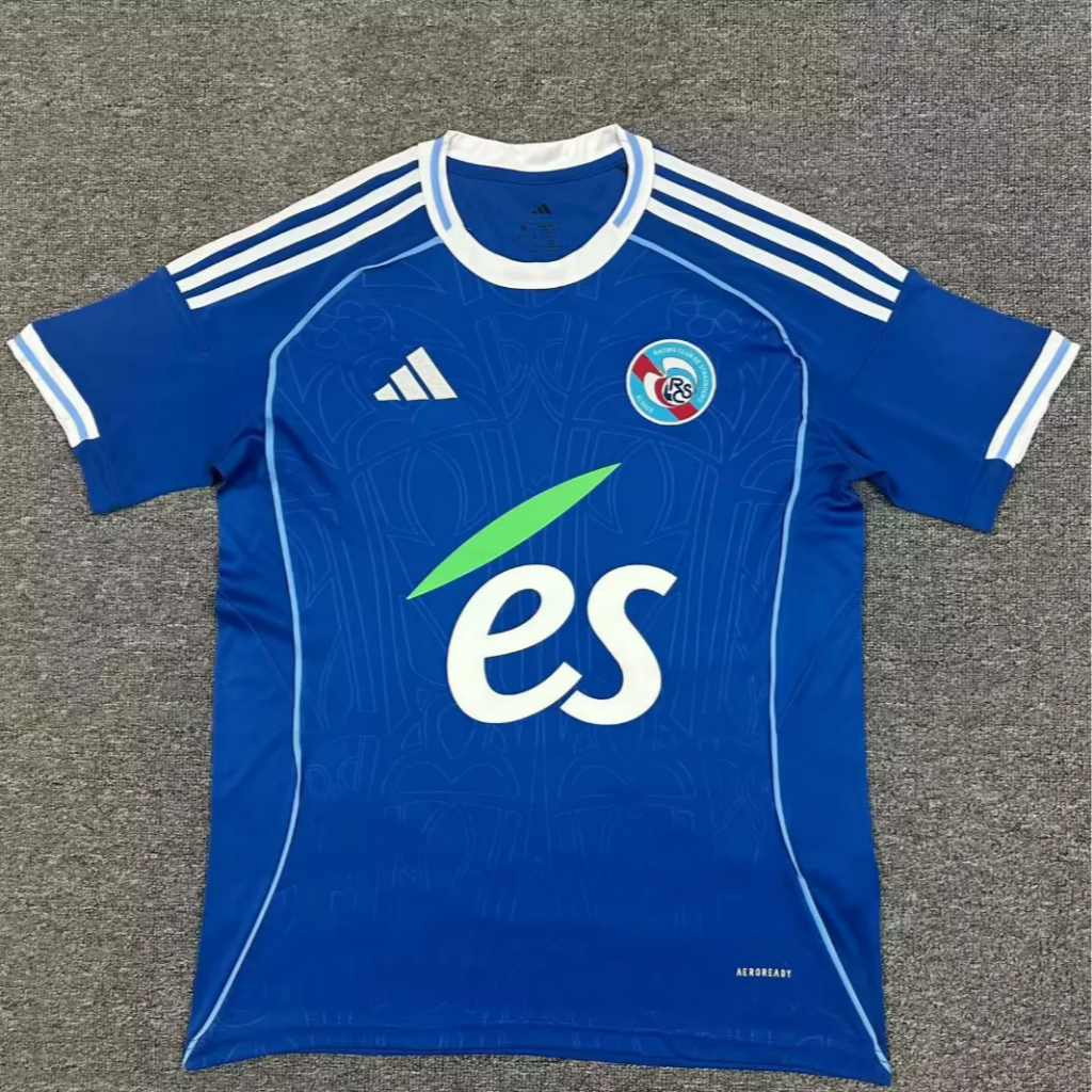 RC Strasbourg 25/26 Royal Blue Home Jersey - Concept Kits