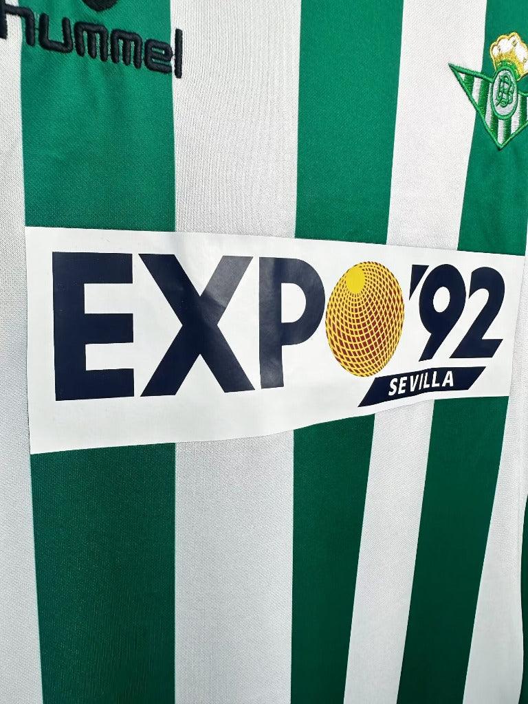 Real Betis 1988/89 Vintage Retro Home Stadium Jersey - Concept Kits