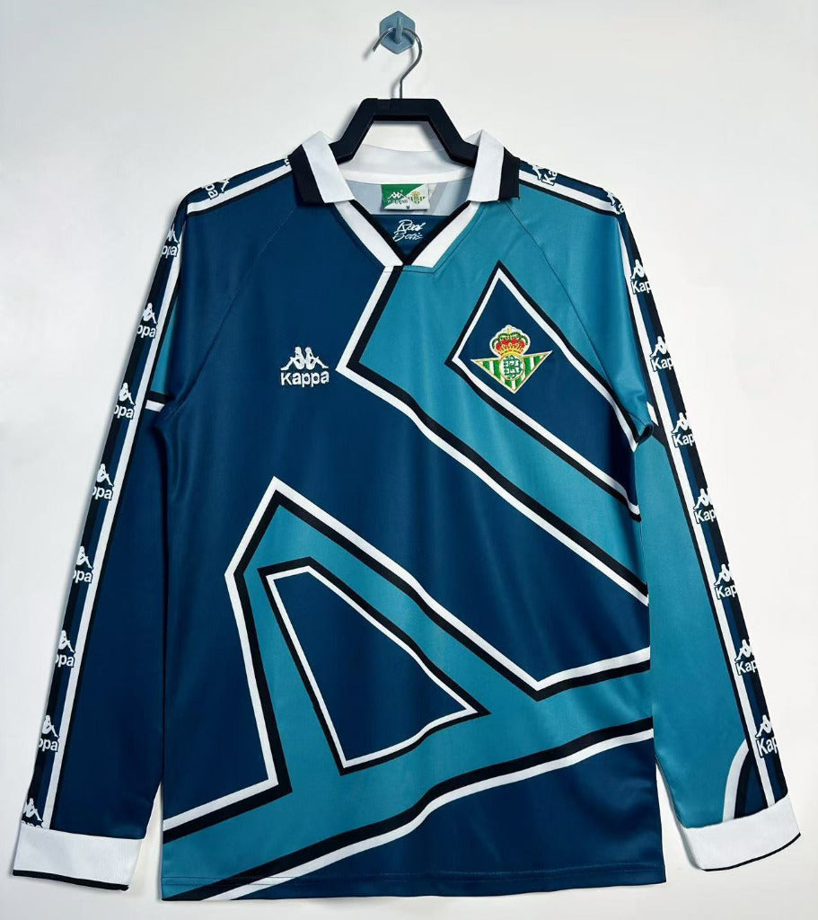 Real Betis 1995/97 Vintage Retro Away Long Sleeve Jersey