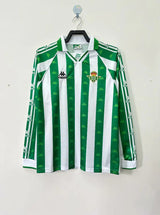 Real Betis 1995/97 Vintage Retro Home Long Sleeve Jersey - Concept Kits