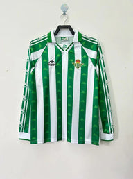 Real Betis 1995/97 Vintage Retro Home Long Sleeve Jersey - Concept Kits