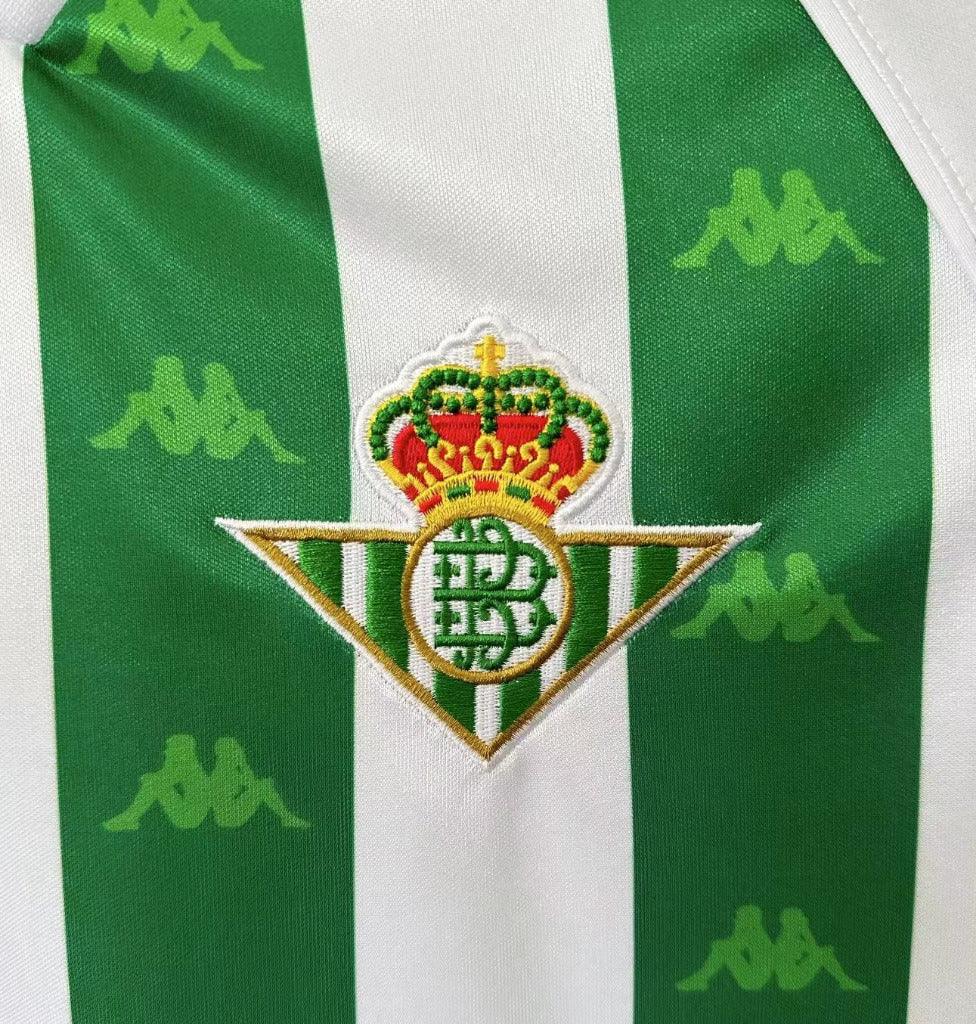 Real Betis 1995/97 Vintage Retro Home Long Sleeve Jersey - Concept Kits