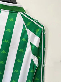 Real Betis 1995/97 Vintage Retro Home Long Sleeve Jersey - Concept Kits