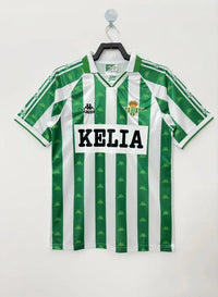 Real Betis 1995/97 Vintage Retro Home Stadium Advertising Jersey - Concept Kits