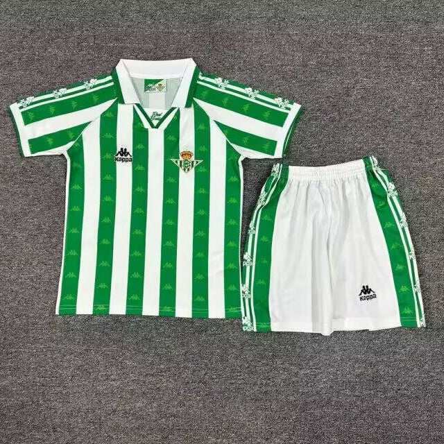 Real Betis 1996/97 Home Stadium Kids Jersey Set