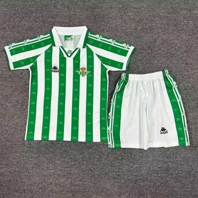 Real Betis 1996/97 Home Stadium Kids Jersey Set