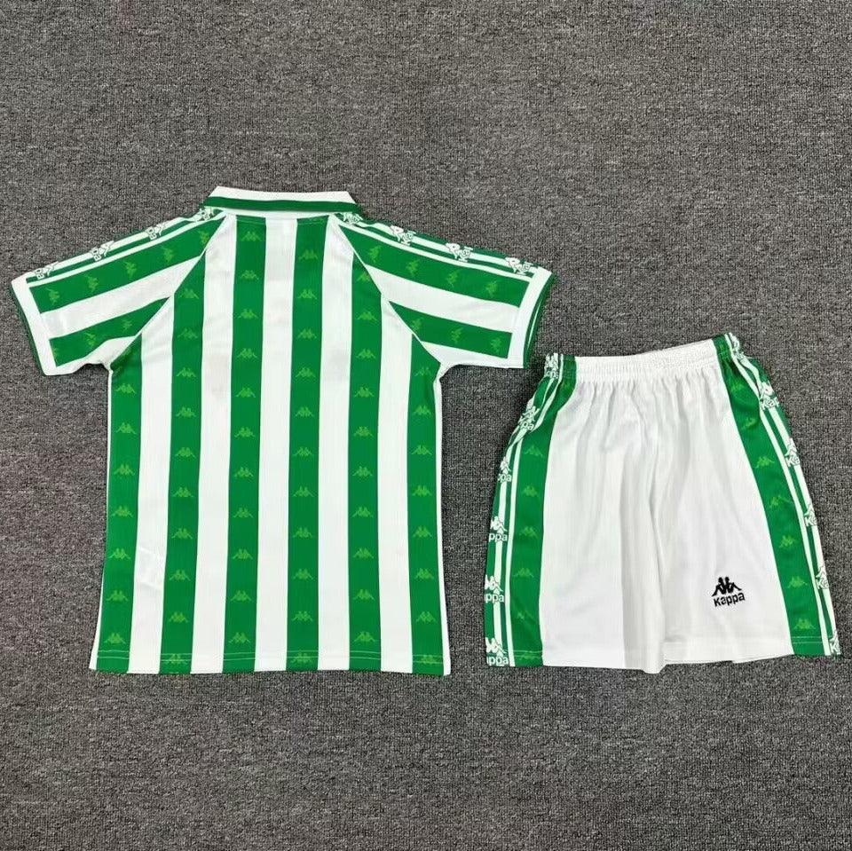 Real Betis 1996/97 Home Stadium Kids Jersey Set