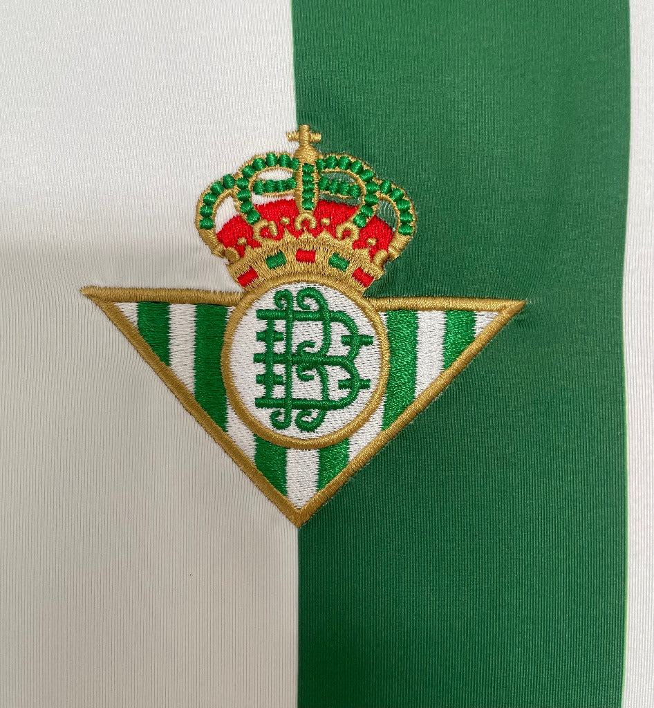 Real Betis 2003/04 Vintage Retro Green/White Hone Jersey