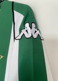 Real Betis 2003/04 Vintage Retro Green/White Hone Jersey