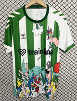 Real Betis 2026 White/Green/Black Pre-match Soccer Jersey
