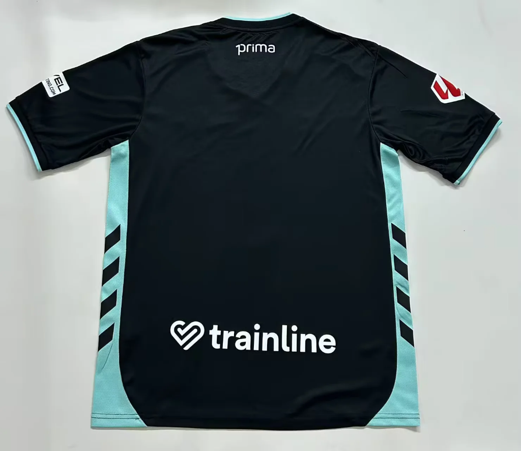 Real Betis 25/26 Black/Blue 3rd Away Jersey