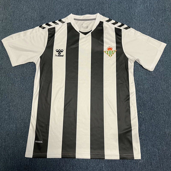 Real Betis 25/16 Black White Stripe Special Edition Jersey - Concept Kits