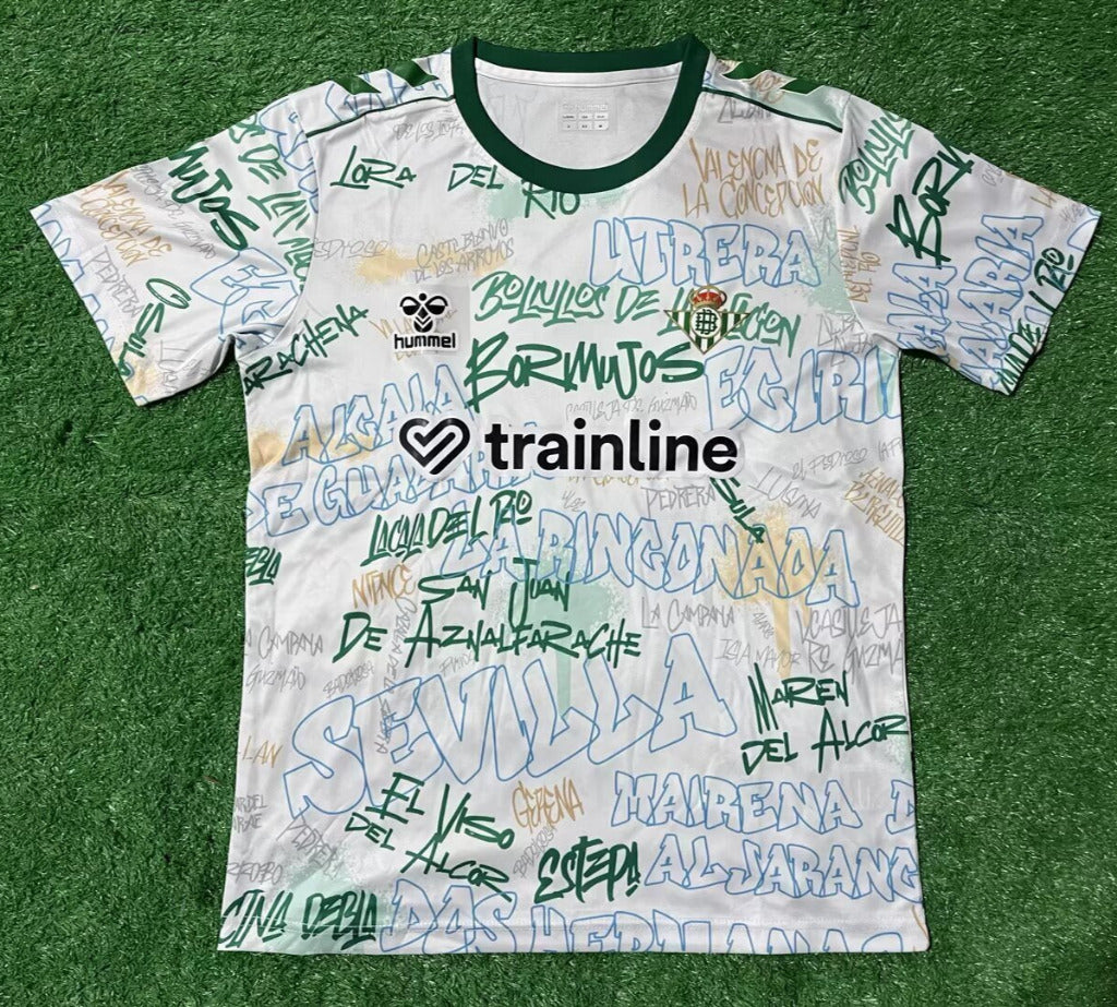 Real Betis 25/26 White/Green Pre-Match Special Edition Jersey