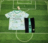 Real Betis 25/26 White/Green Third  Kids Jersey Set