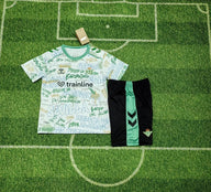 Real Betis 25/26 White/Green Third  Kids Jersey Set