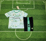 Real Betis 25/26 White/Green Third  Kids Jersey Set