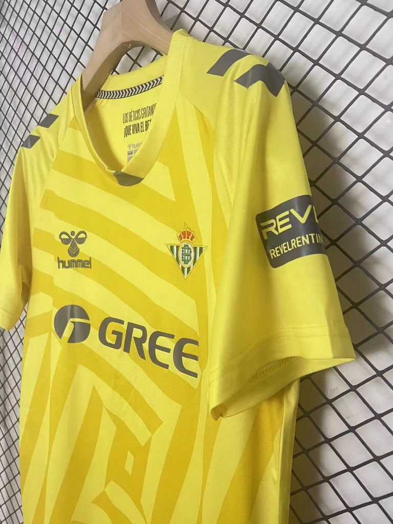 Real Betis 25/16 Yellow Goalkeeper Jersey - Concept Kits