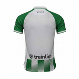 Real Betis 26/27 White/Green Vertical Stripes Home Player Version Jersey