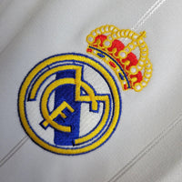 Real Madrid  2012/13 Vintage Retro White Long Sleeve Home Jersey