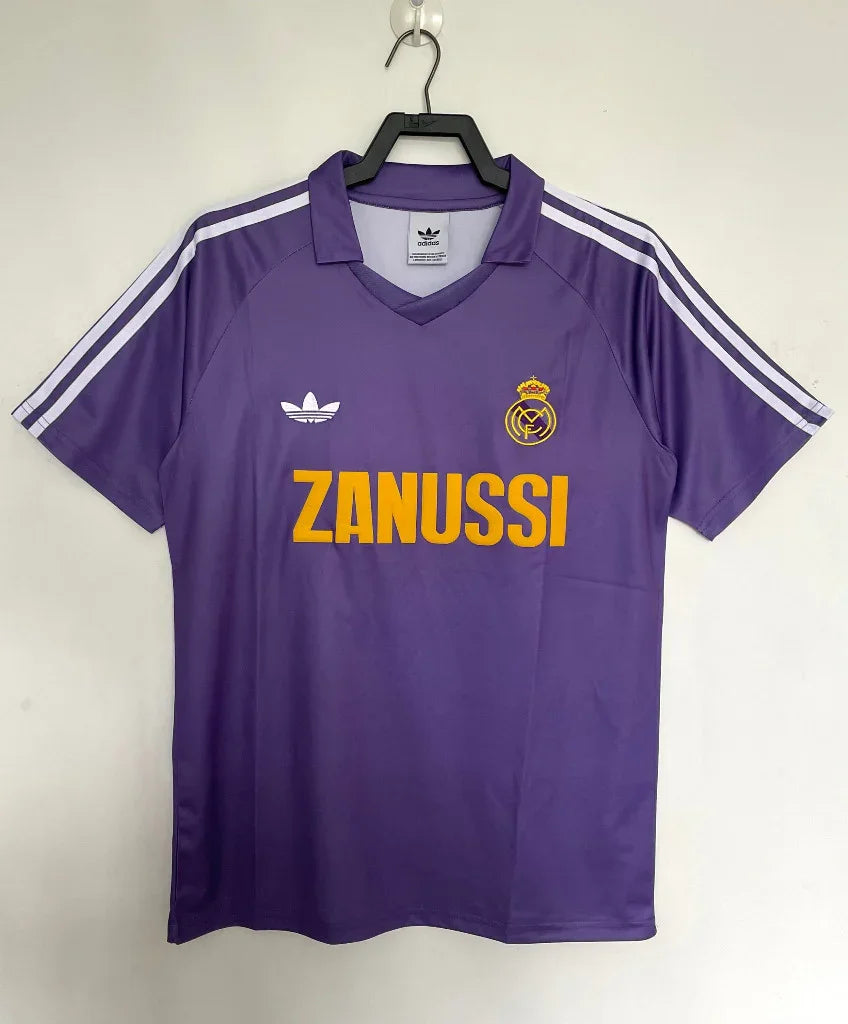 Real Madrid 1984/85 Vintage Retro Away Jersey - Concept Kits