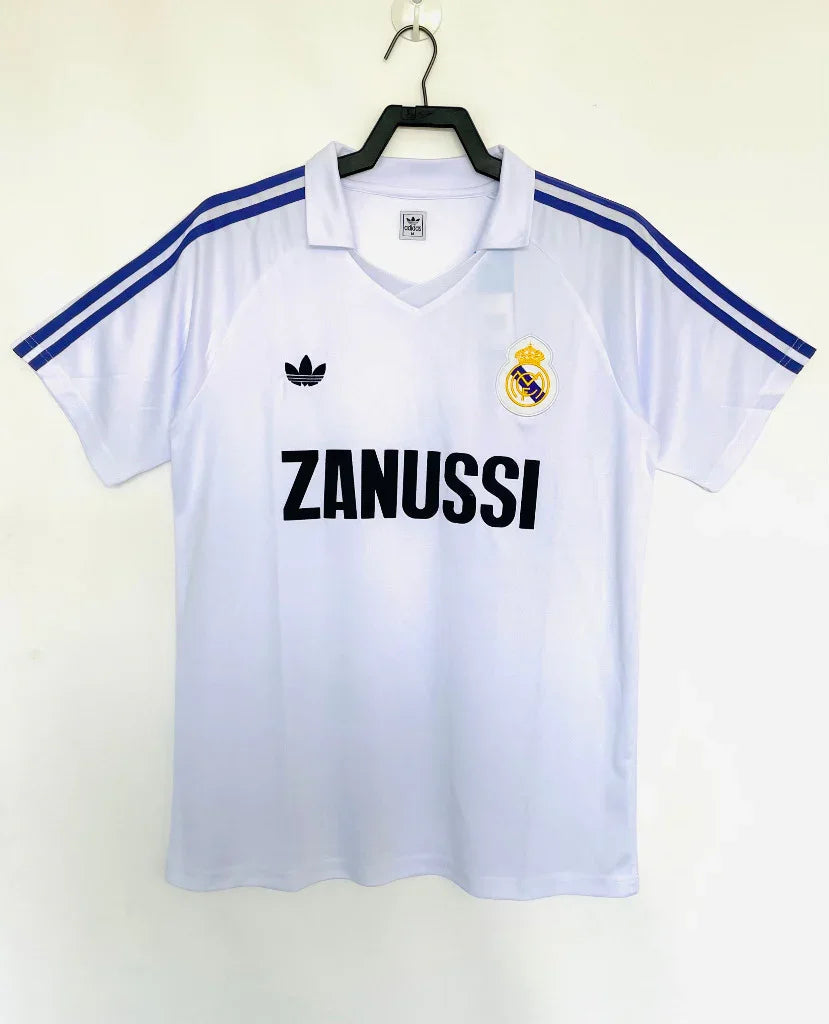 Real Madrid 1984/85 Vintage Retro Home Stadium Jersey - Concept Kits
