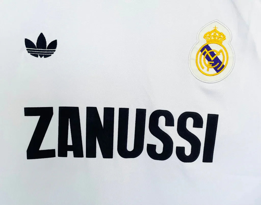 Real Madrid 1984/85 Vintage Retro Home Stadium Jersey - Concept Kits