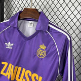 Real Madrid 1984/85 Vintage Retro Third Away Long Sleeves Jersey